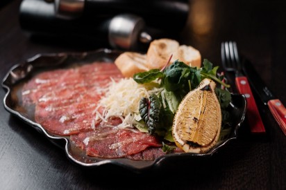 Beef carpaccio